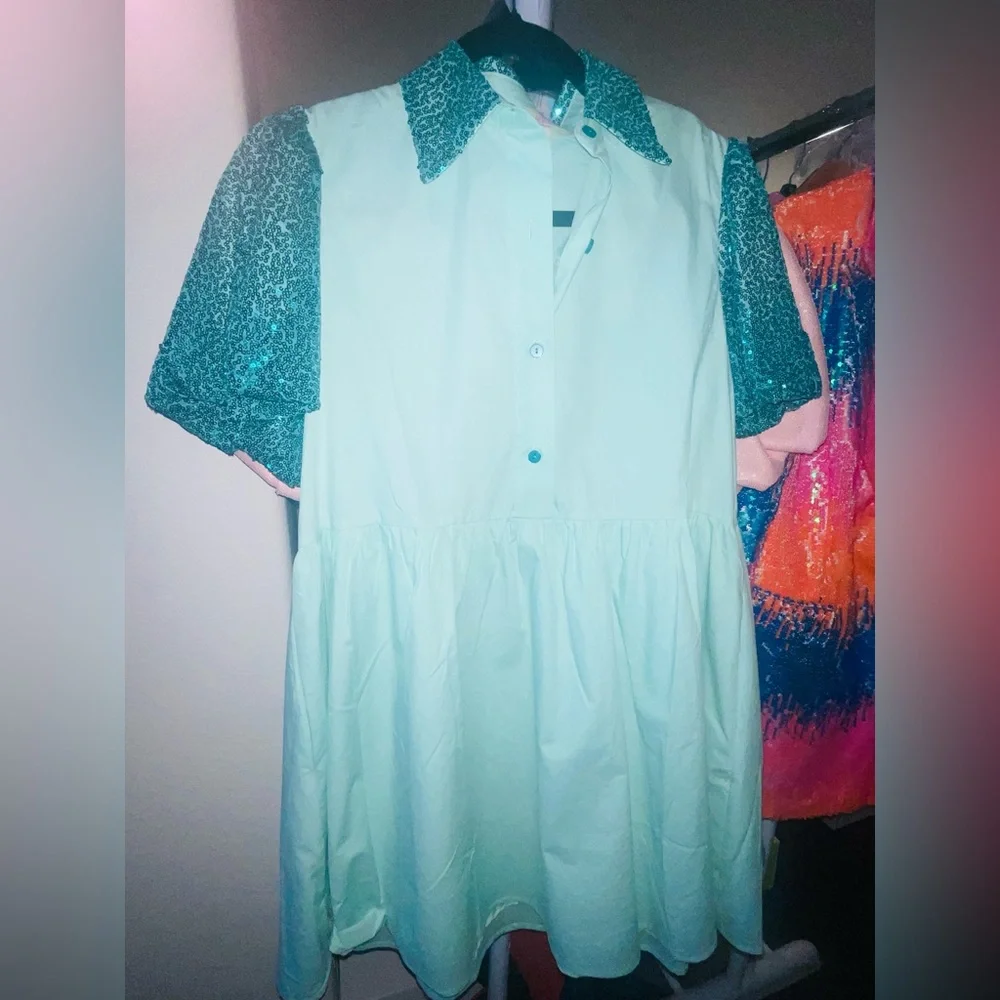 Peach Love ✨ Sundress Let’s Go Girls - Picture 5 of 5